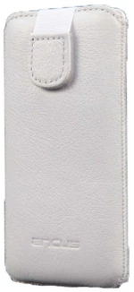 Θήκη Protect Ancus για Xperia E4/ Lumia 730/735 / LG Spirit Old Leather Λευκή