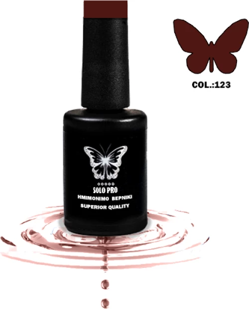 ΗΜΙΜΟΝΙΜΟ ΒΕΡΝΙΚΙ SOLO PRO(12ML) -123