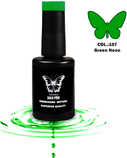 ΗΜΙΜΟΝΙΜΟ ΒΕΡΝΙΚΙ Neon SOLO PRO(12ML) -107
