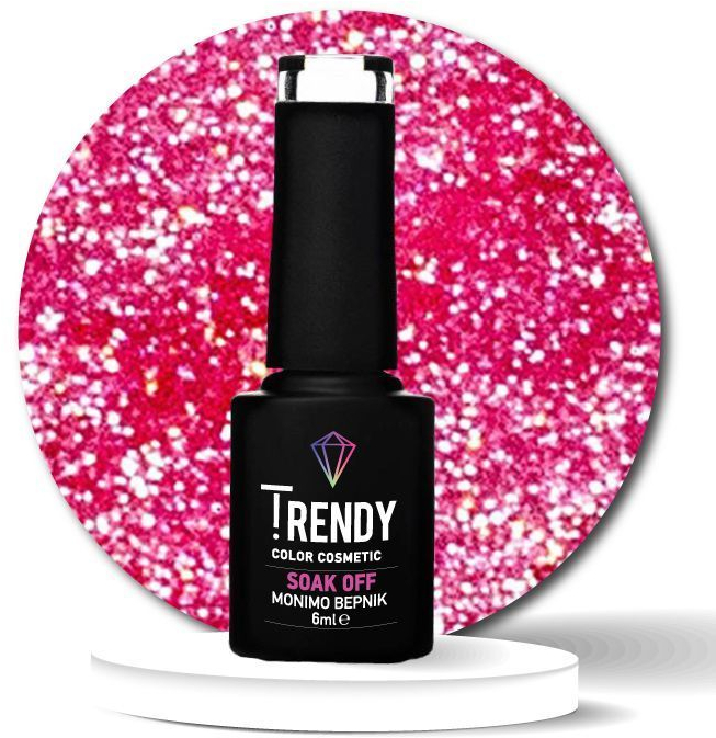 ΗΜΙΜΟΝΙΜΟ ΒΕΡΝΙΚΙ TRENDY - No005 BARBIE- 6ml