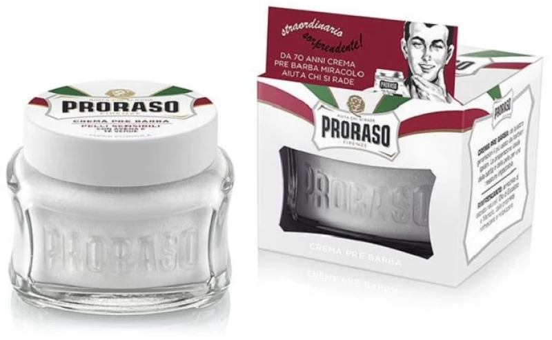 ΚΡΕΜΑ ΠΡΟ-ΞΥΡΙΣΜΑΤΟΣ PRORASO WHITE 100ML
