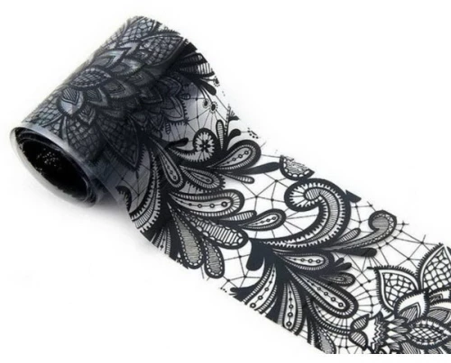 U.N. FOIL -110 BLACK