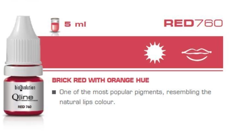 ΧΡΩΜΑ ΜΟΝΙΜΟΥ ΜΑΚΙΓΙΑΖ ΧΕΙΛΙΩΝ 5ML (RED 760)