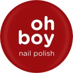 OHBOY NAIL POLISH | ΟΖΤΖ-284|ΚΟΚΚΙΝΟ ΠΟΡΤΟΚΑΛΙ