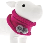 Πλεκτό Κασκόλ Ferribiella Neck Medium 28-36cm Ροζ