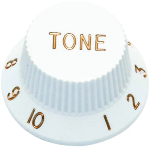 GMi Strat Tone Knob - White