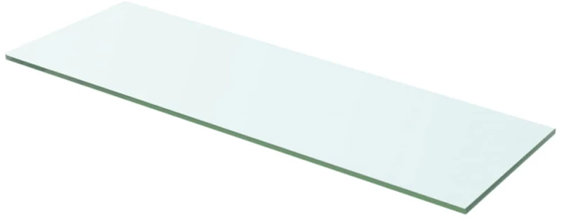vidaXL Ράφι Πάνελ Διάφανο 60 x 15 εκ. Γυάλινο 60 x 15 cm Διαφανές