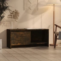 vidaXL Έπιπλο Τηλεόρασης Καπνιστή Δρυς 90x35x40 εκ. από Μοριοσανίδα N/A Καφέ