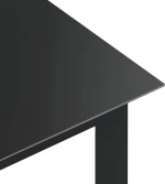 vidaXL Σετ Τραπεζαρίας Κήπου 7 Τεμαχίων Ανθρακί από Αλουμίνιο N/A Ανθρακί