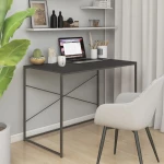 vidaXL Γραφείο Υπολογιστή Μαύρο 110 x 60 x 70 εκ. από Μοριοσανίδα N/A Μαύρο