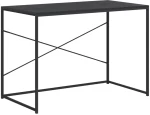 vidaXL Γραφείο Υπολογιστή Μαύρο 110 x 60 x 70 εκ. από Μοριοσανίδα N/A Μαύρο