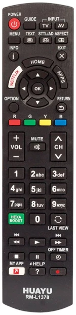 PANASONIC REMOTE CONTROL RM-L1378