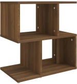 vidaXL Κομοδίνα 2 Τεμ. Καφέ Δρυς 50x30x51,5 εκ. από Επεξεργασμένο Ξύλο N/A Καφέ