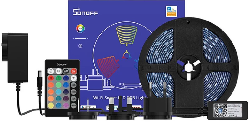 SONOFF smart LED καλωδιοταινία L2-5M, αδιάβροχη, RGB, WiFi & BT, 5m