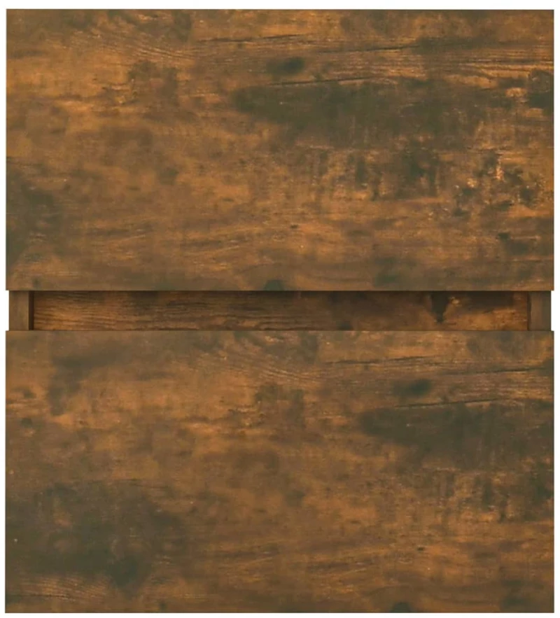 vidaXL Ντουλάπι Νιπτήρα Καπνιστή Δρυς 41 x 38,5 x 45 εκ. Επεξεργ. Ξύλο N/A Καφέ