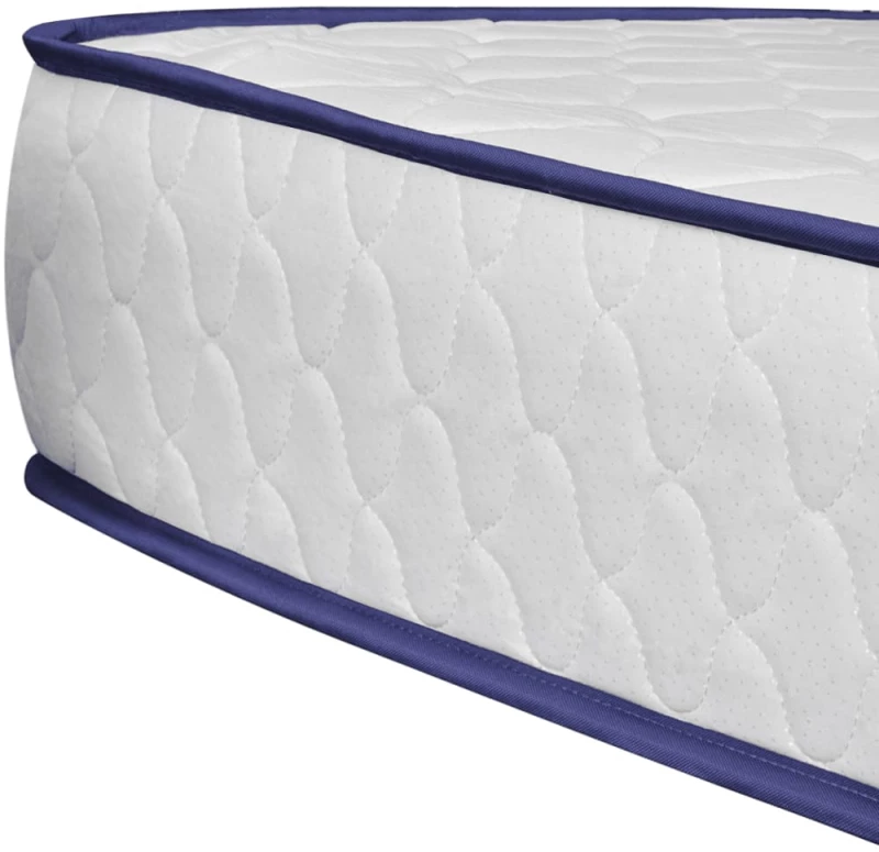 vidaXL Στρώμα Αφρού Μνήμης 200 x 160 x 17 εκ. 160 x 200 cm Λευκό
