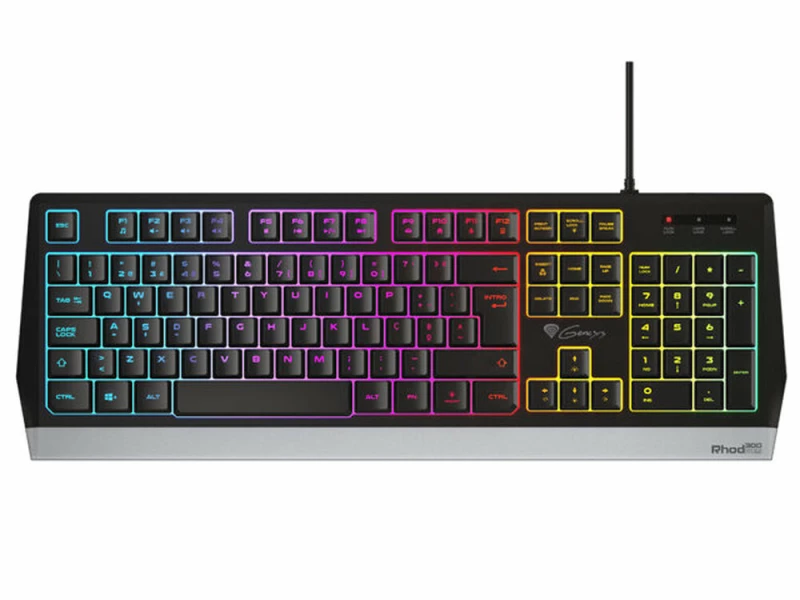 Πληκτρολόγιο Παιχνιδιού Genesis RHOD 300 RGB πορτογαλικά