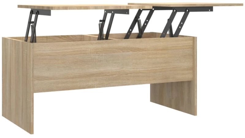 vidaXL Τραπεζάκι Σαλονιού Sonoma Δρυς 102x50,5x46,5 εκ. Επεξεργ. Ξύλο N/A