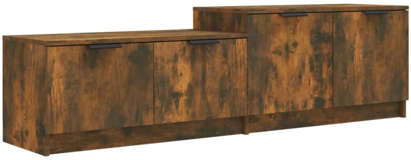 vidaXL Έπιπλο Τηλεόρασης Καπνιστή Δρυς 158,5x36x45 εκ. Επεξεργ. Ξύλο N/A Καφέ