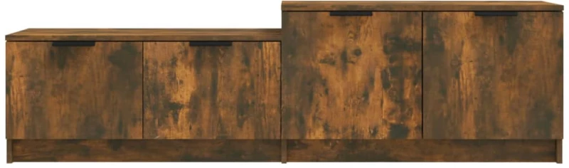 vidaXL Έπιπλο Τηλεόρασης Καπνιστή Δρυς 158,5x36x45 εκ. Επεξεργ. Ξύλο N/A Καφέ