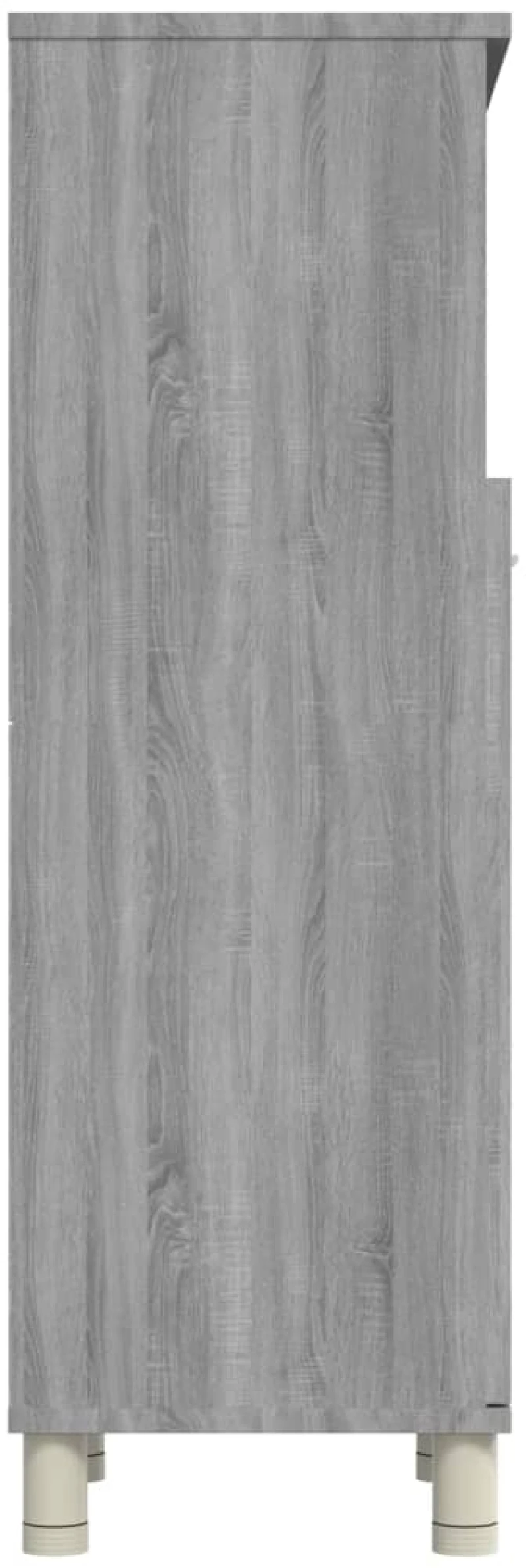 vidaXL Ντουλάπι Μπάνιου Γκρι Sonoma 30x30x95 εκ. Επεξεργασμένο Ξύλο N/A Γκρι