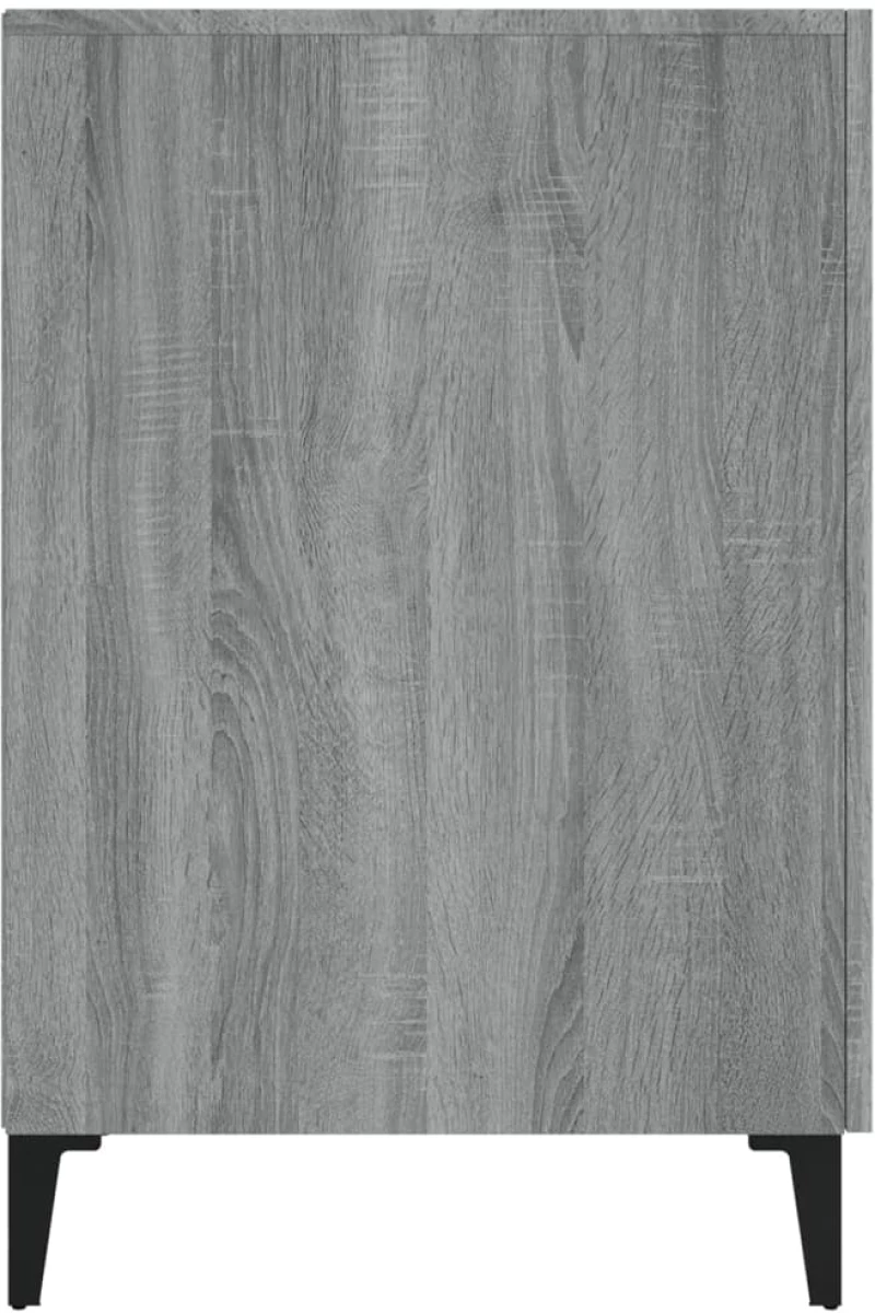 vidaXL Γραφείο Γκρι Sonoma 140x50x75 εκ. από Επεξεργασμένο Ξύλο N/A Γκρι