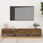 vidaXL Έπιπλο Τηλεόρασης Καφέ Δρυς 150x34,5x30 εκ. Επεξεργασμένο Ξύλο N/A Καφέ