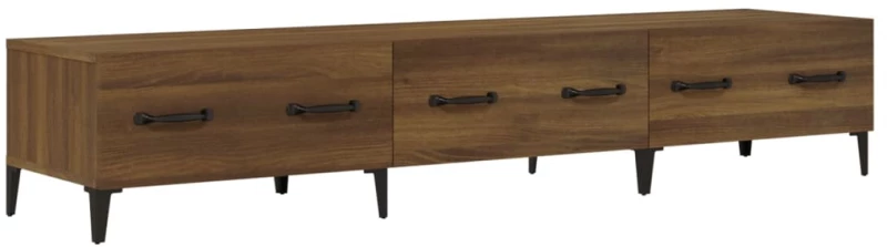 vidaXL Έπιπλο Τηλεόρασης Καφέ Δρυς 150x34,5x30 εκ. Επεξεργασμένο Ξύλο N/A Καφέ
