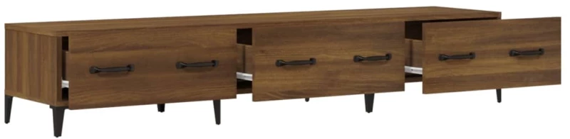 vidaXL Έπιπλο Τηλεόρασης Καφέ Δρυς 150x34,5x30 εκ. Επεξεργασμένο Ξύλο N/A Καφέ