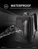 Σακίδιο πλάτης Αντικλεπτικό 24L Laptop 15,6” Bopai 751-006641A μαύρο