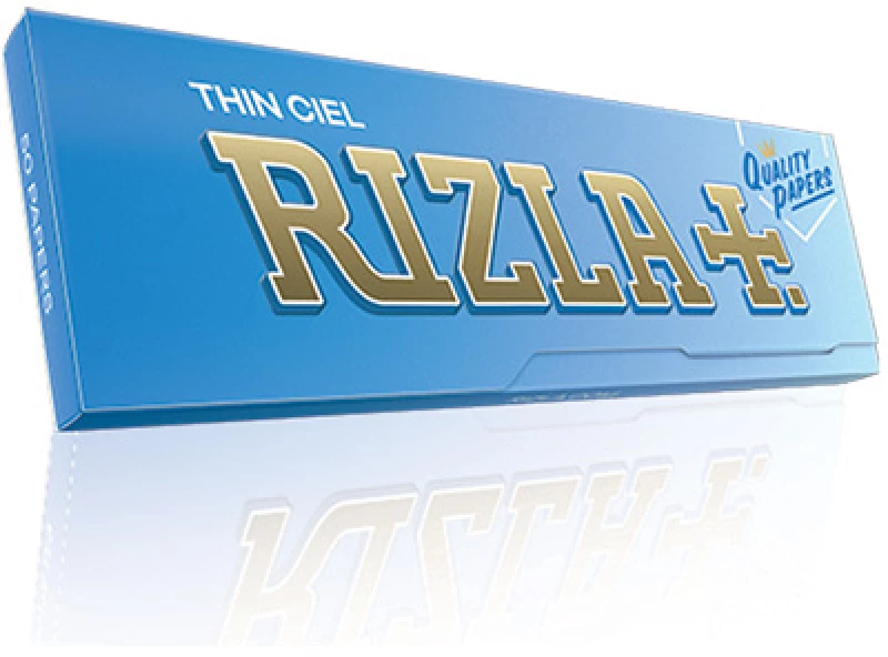 Χαρτάκια στριφτών τσιγάρων Rizla γαλάζια 100 τεμαχίων [10706002]
