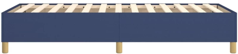 vidaXL Πλαίσιο Κρεβατιού Boxspring Μπλε 90x190 εκ. Υφασμάτινο 90 x 190 cm Μπλε