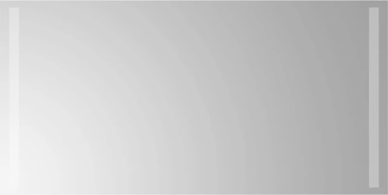 vidaXL Καθρέφτης Μπάνιου με LED 80x40 εκ. 80 x 40 cm Διαφανές