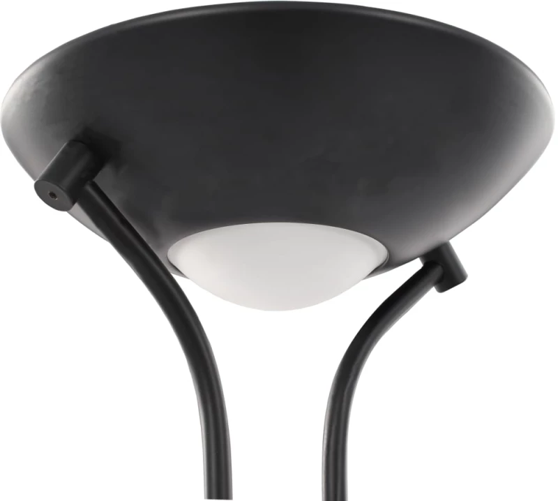 vidaXL Φωτιστικό Δαπέδου Ρυθμιζόμενο LED 23 W N/A Μαύρο
