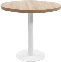 vidaXL Τραπέζι Bistro Ανοιχτό Καφέ 80 εκ. από MDF 80 x 75 cm Καφέ