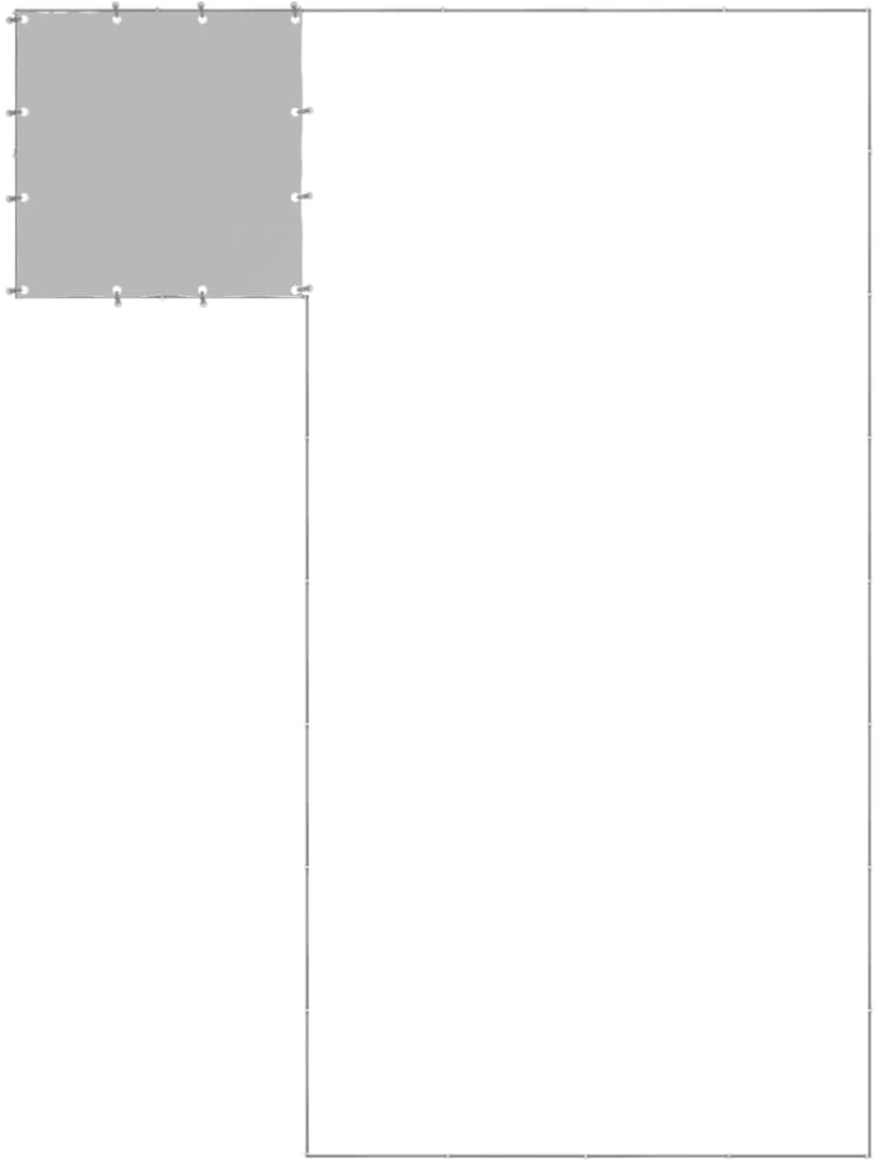 vidaXL Σπιτάκι Σκύλου Ασημί 10,89 μ² Ατσάλινο 10.89 m² Ασήμι