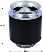 ΦΙΛΤΡΟΧΟΑΝΗ SIMOTA CARBΟΝ Φ60mm
