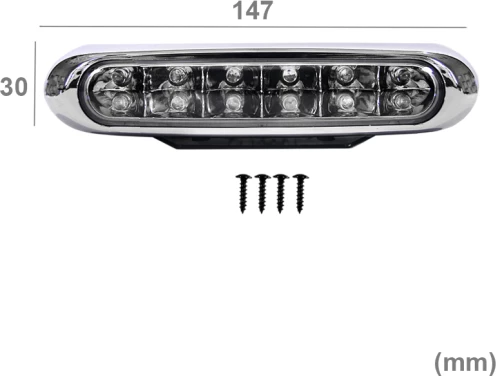 ΠΡΟΒΟΛΕΙΣ DAYLIGHT LED ΜΠΛΕ 12V