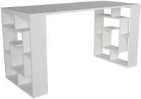 Γραφείο LINE Λευκό Μοριοσανίδα/Μελαμίνη 140x60x74cm