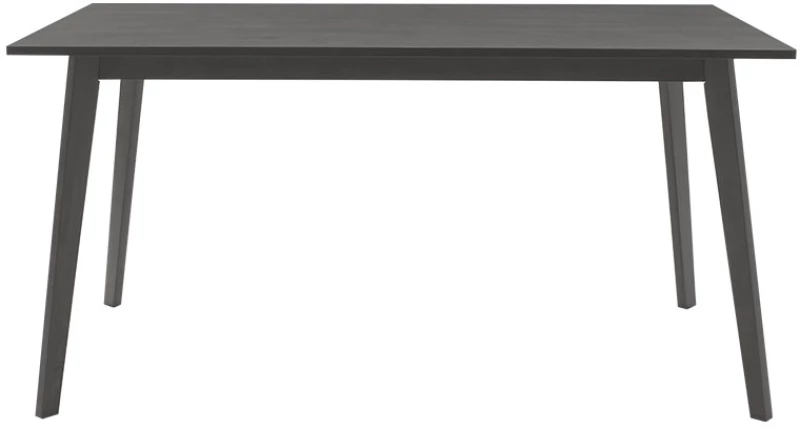 Tραπεζαρία Benson - Toto pakoworld σετ 7τμχ rustic grey - ύφασμα γκρι 150x90x75εκ