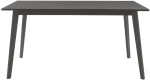 Tραπεζαρία Benson - Toto pakoworld σετ 7τμχ rustic grey - ύφασμα γκρι 150x90x75εκ