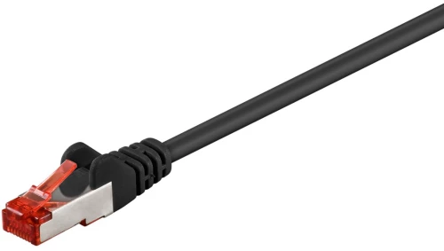 GOOBAY καλώδιο S/FTP (PiMF) CAT6 95498, CCA, AWG 27/7, 2m, μαύρο