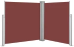 vidaXL Σκίαστρο Πλαϊνό Συρόμενο Καφέ 140 x 600 εκ. 140 x 600 cm Καφέ
