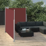 vidaXL Σκίαστρο Πλαϊνό Συρόμενο Καφέ 140 x 600 εκ. 140 x 600 cm Καφέ