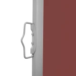 vidaXL Σκίαστρο Πλαϊνό Συρόμενο Καφέ 140 x 600 εκ. 140 x 600 cm Καφέ