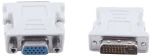 POWERTECH Αντάπτορας VGA 15pin female σε DVI-I 24+5 pin male
