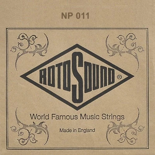 Rotosound NP011 Plain Steel - .011