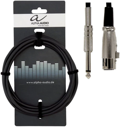 Gewa Basic Line, XLR fem / Jack mono - 6m