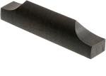 GMi Violin Saddle Ebony - Bottom