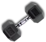 Εξάγωνος Πλαστικοποιημένος Αλτήρας 15kg (28205) (X-FIT)